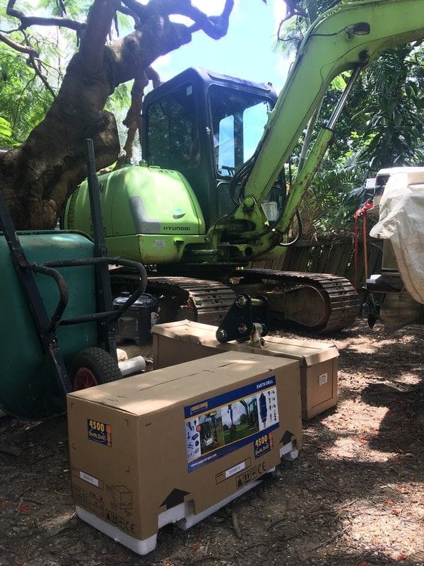 Auger Torque delivery to Cherryl Tyson Auger Torque delivery to Cherryl Tyson